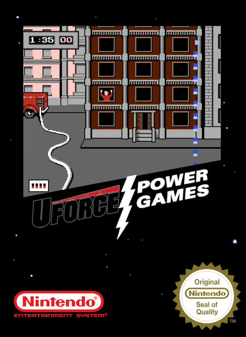 U-Force Power Games (USA) (Proto 1) box art